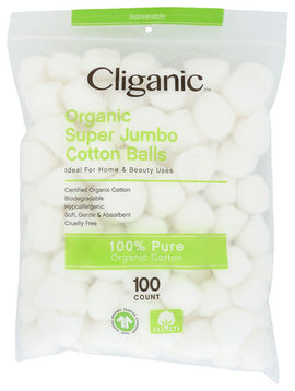 Organic Super Jumbo Cotton Balls