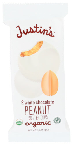 Organic White Chocolate Peanut Butter Cups