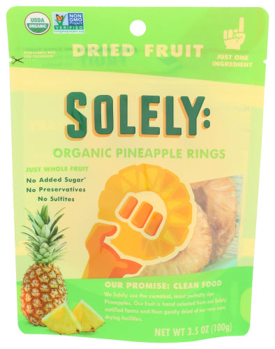 Organic Dried Pineapple