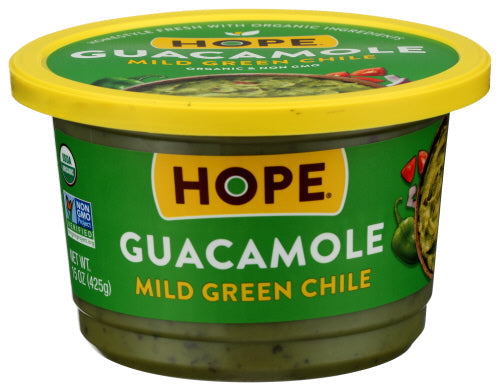 Organic Mild Green Chile Guacamole
