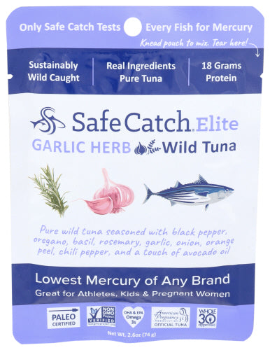 Elite Garlic Herb Wild Tuna
