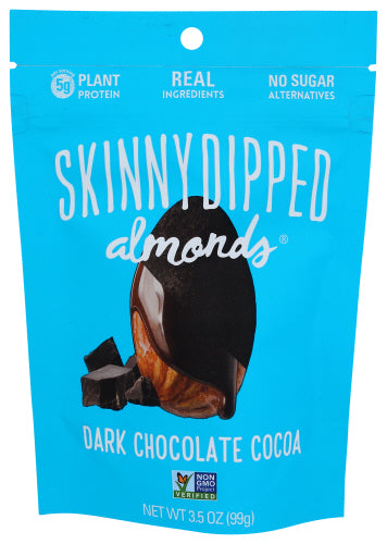 Dark Chocolate Cocoa Dipped Almonds