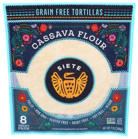 Cassava Flour Tortillas