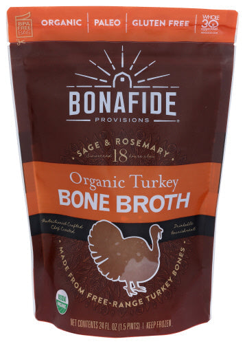 Organic Turkey Bone Broth