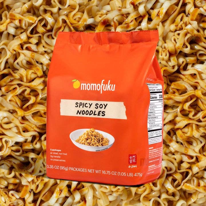 Spicy Soy Noodles - 5 3.35 OZ PACKAGES
