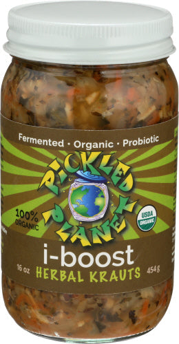 Organic I-Boost Herbal Sauerkraut