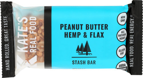 Organic Peanut Butter Hemp & Flax Bar