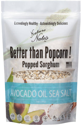 Popped Sorghum Avocado Oil  & Sea Salt 5 OZ