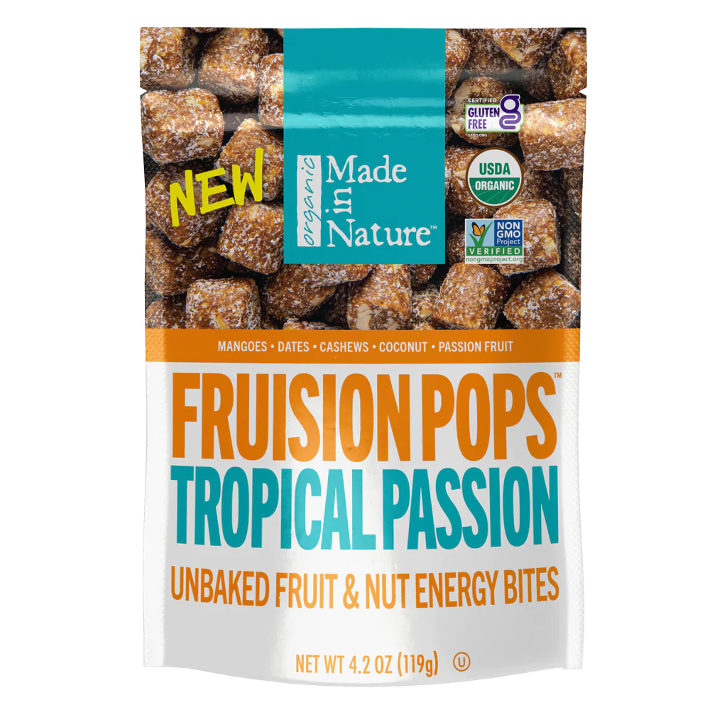 Organic Tropical Fruision Pops