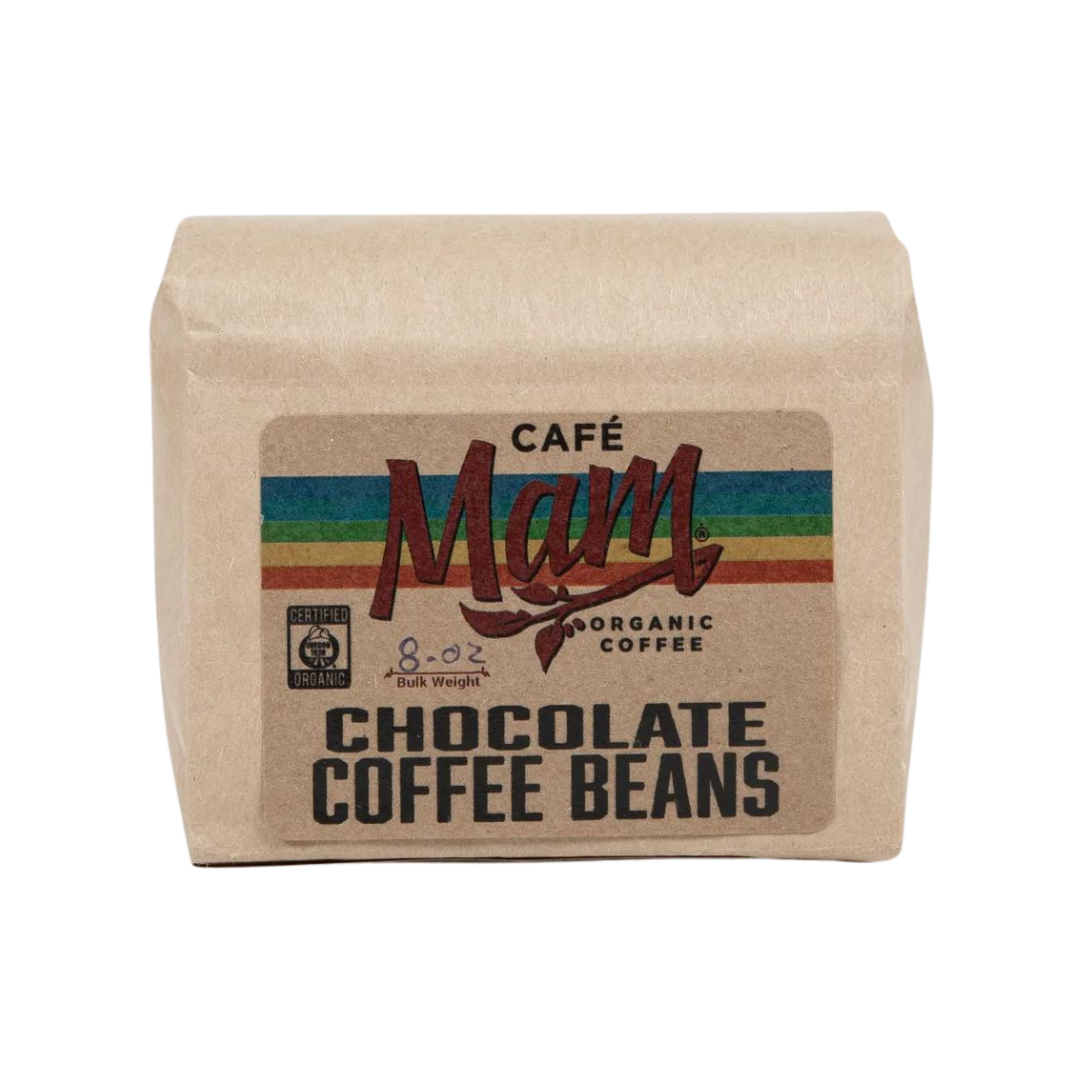 Café Mam Organic Chocolate Coffee Beans | Juneau Natural