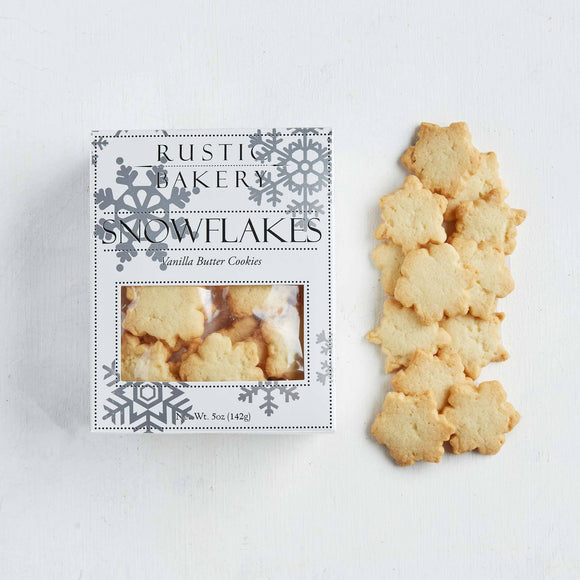 Vanilla Snowflakes Cookies