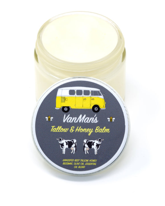 VanMan's Tallow & Honey Balm 2 oz