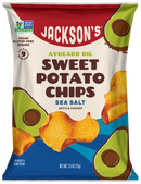 Sea Salt Sweet Potato Chips with Avocado Oil 8 2.5oz (Vegan)-1