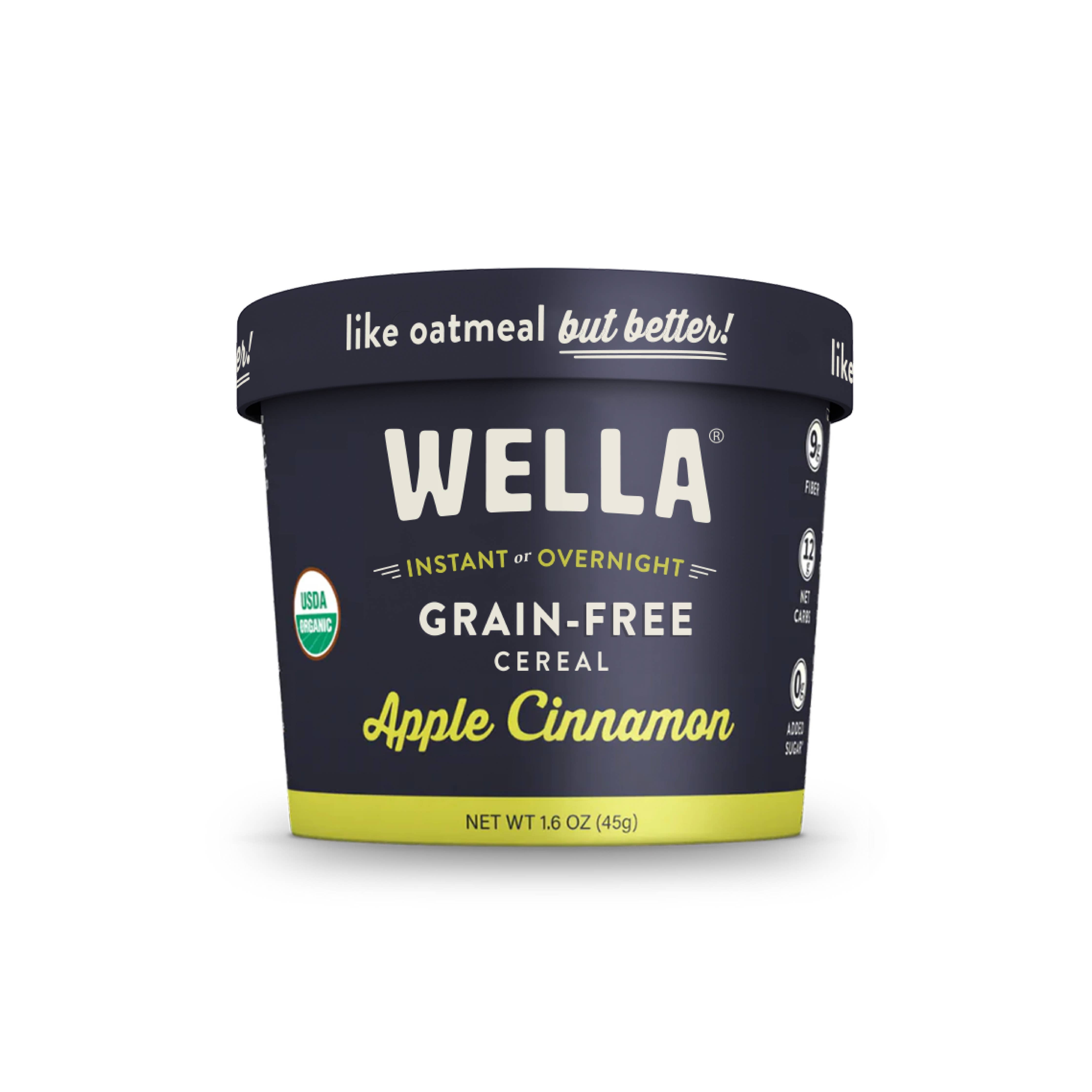 Wella Grain-Free Cereal Apple Cinnamon Cup