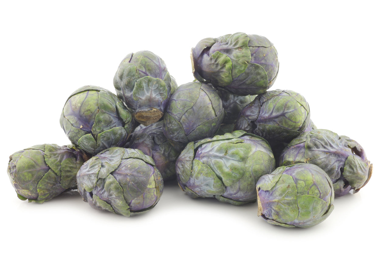 Organic Purple Brussels Sprouts - PER LB